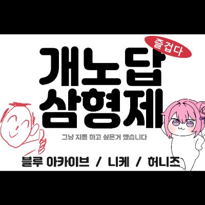 개노답 삼형제