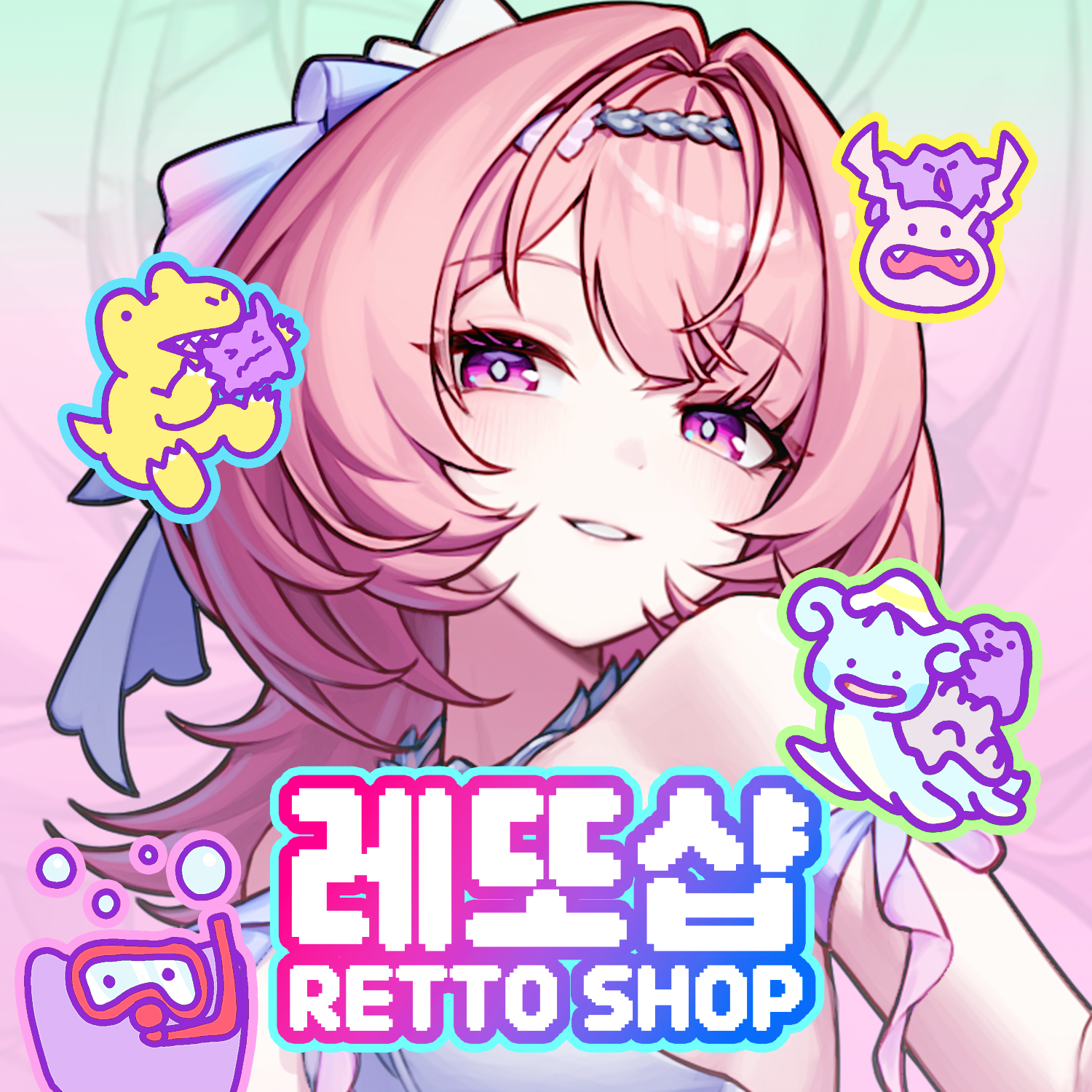 [9코] 레또샵 젠존제, 디지몬, 메타몽