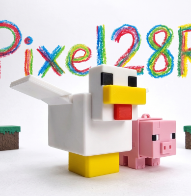 마인크래프트 3D 굿즈(Pixel28R)