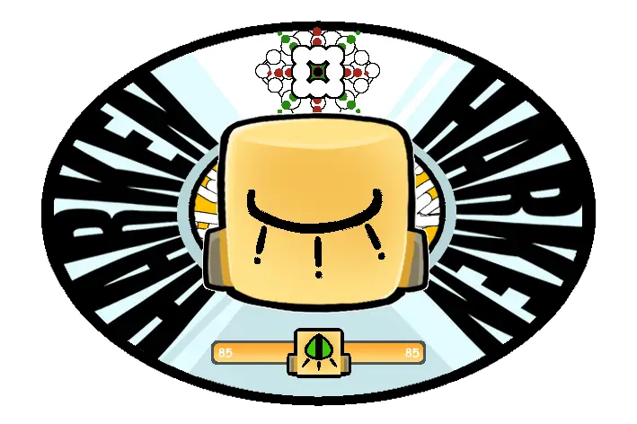 하르켄 홀로그램 키링