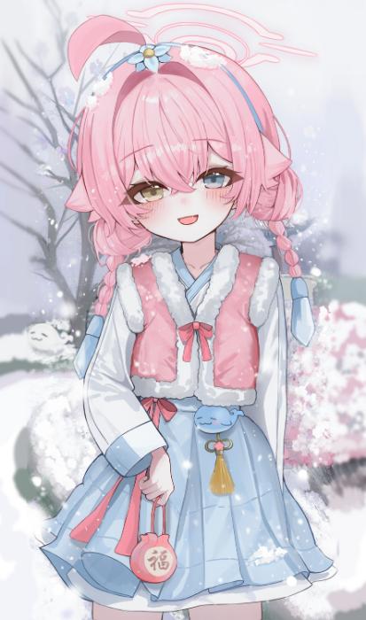 한복 호시노 엽서 (2,000원/1개)