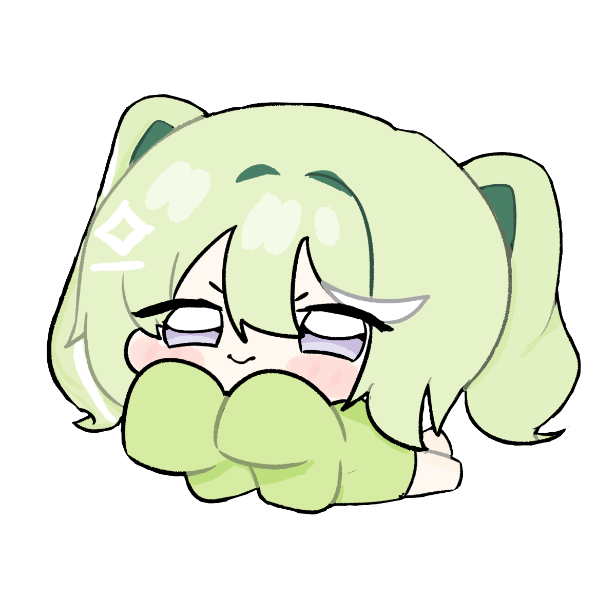 모에소매 리코 키링