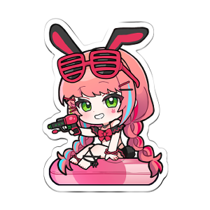 수영복 나나 아크릴 키링