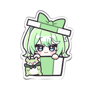 상자 리코 아크릴 키링