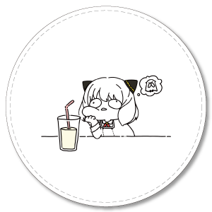 아냐 컵받침