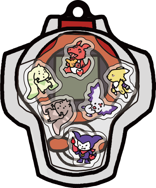 디지몬 테이머즈 D-아크 아크릴 쉐이커
