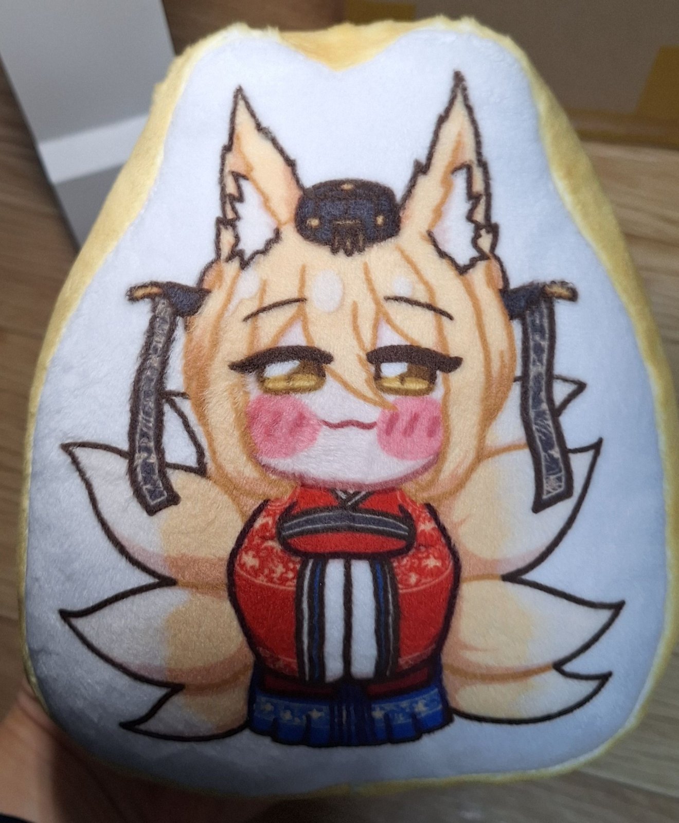 미니히루메 모양쿠션