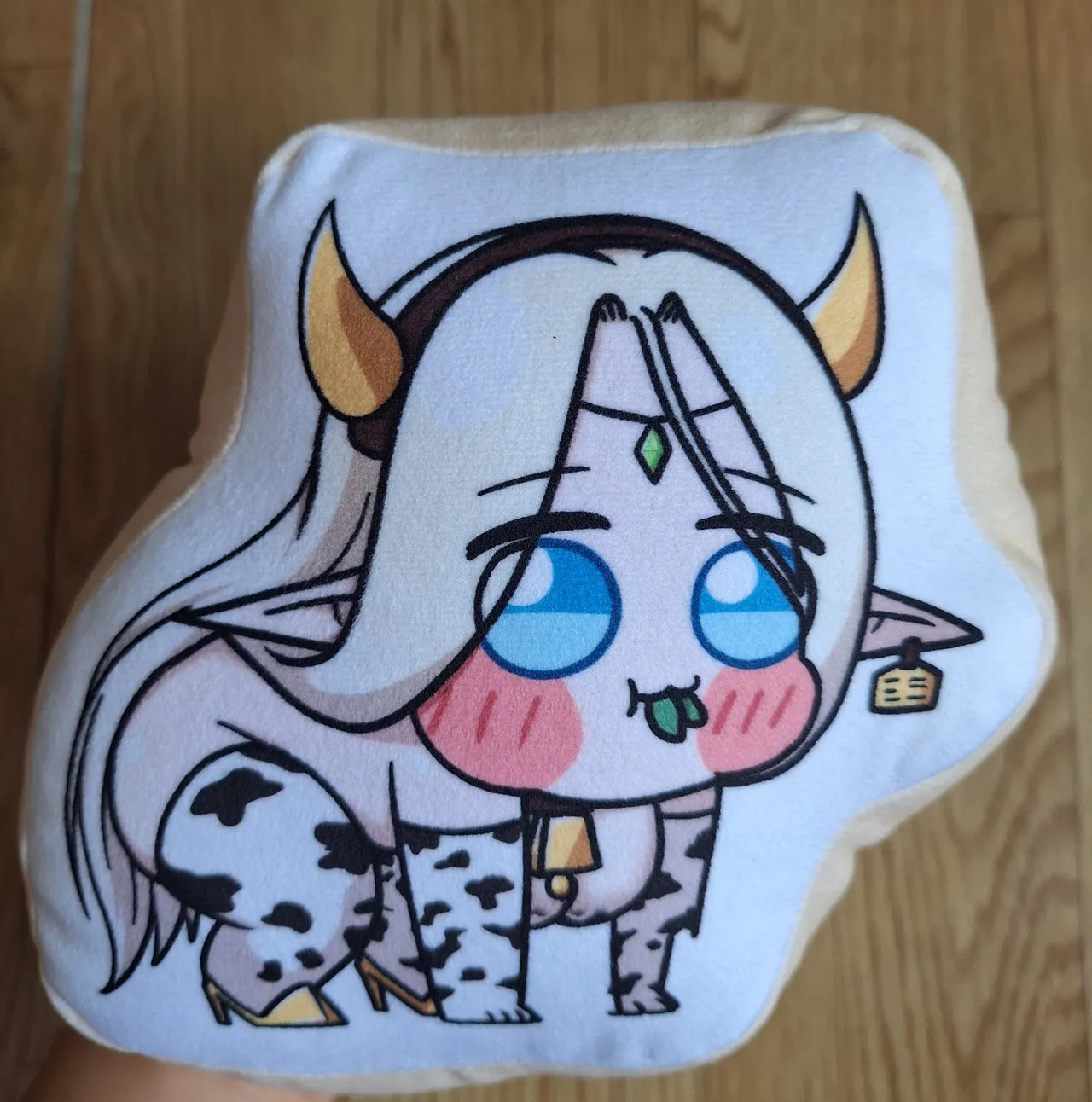 카우걸 미니스티아 모양쿠션