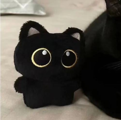 서코 검정고양이 인형