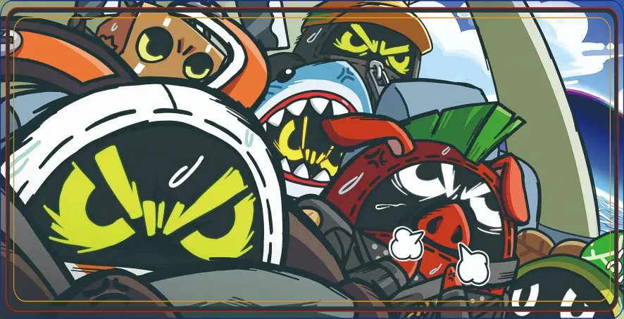 방부는 못말려 대형 장패드