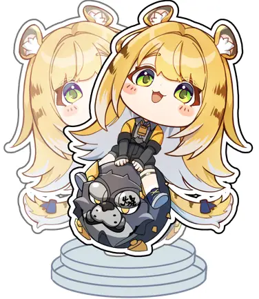 스핀 귤복복 아크릴스탠드