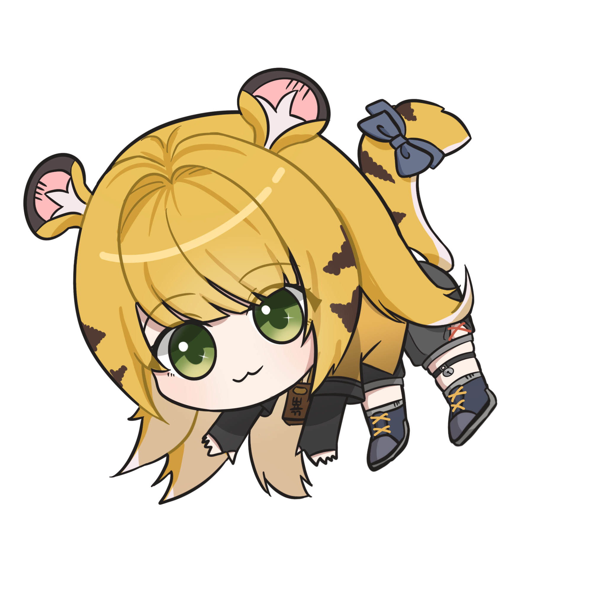 귤복복  아크릴 키링