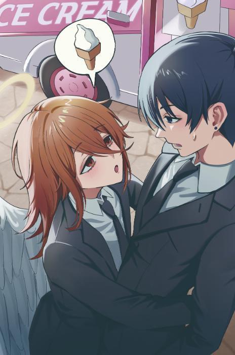 엽서 아키천사 허그