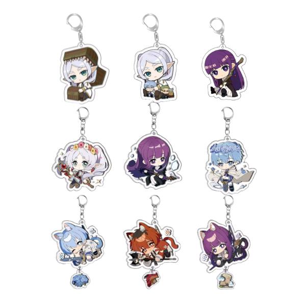 (세트) 아크릴 키링 - 키링 (프리렌 +힘멜 + 페른 + 슈타르크 9종) (45,000원/1개)