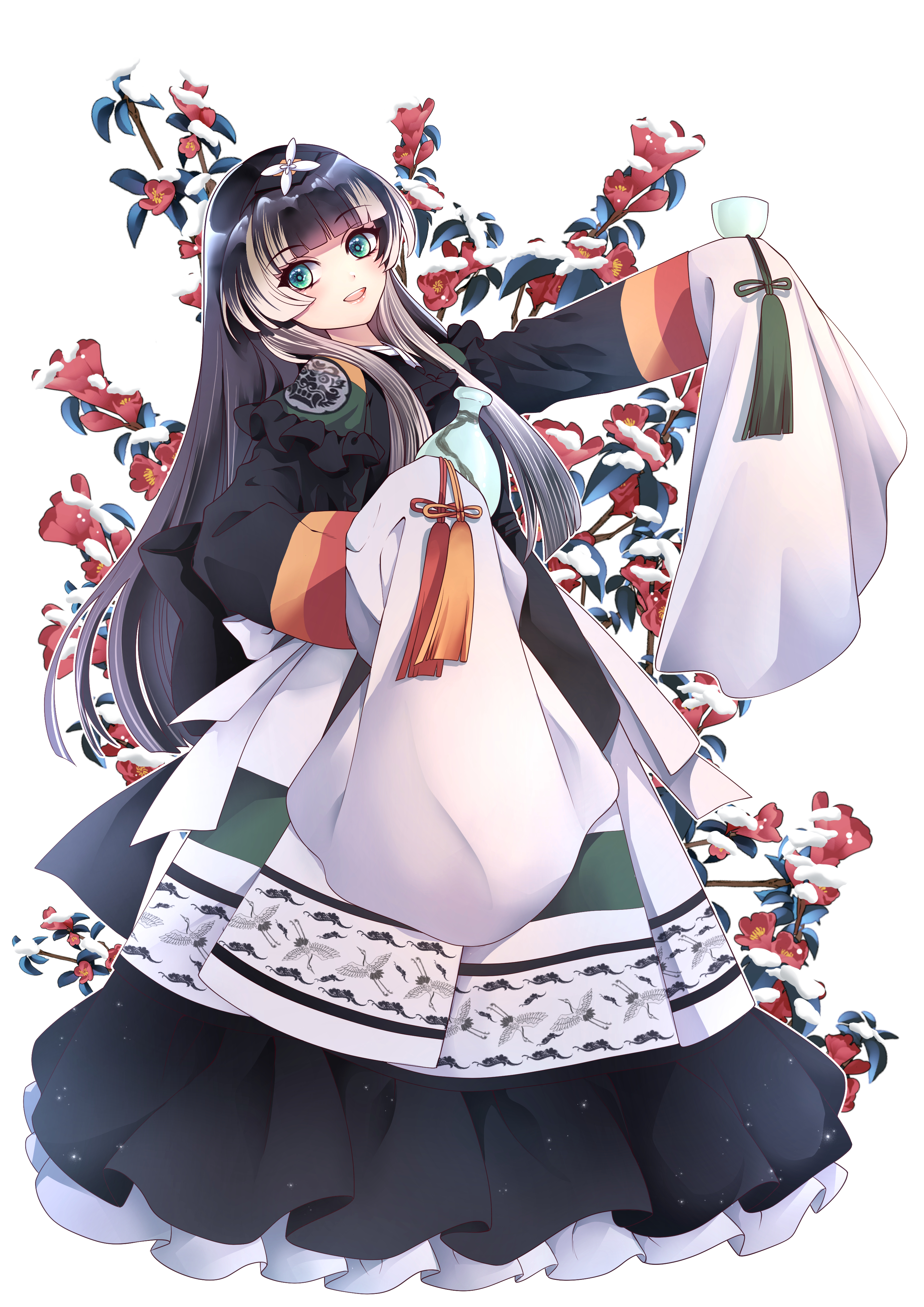 주우후테이 라덴 한복 Ver. BIG 아크릴 스탠드(특전 엽서 증정)