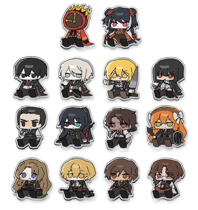 수감자 납작키링