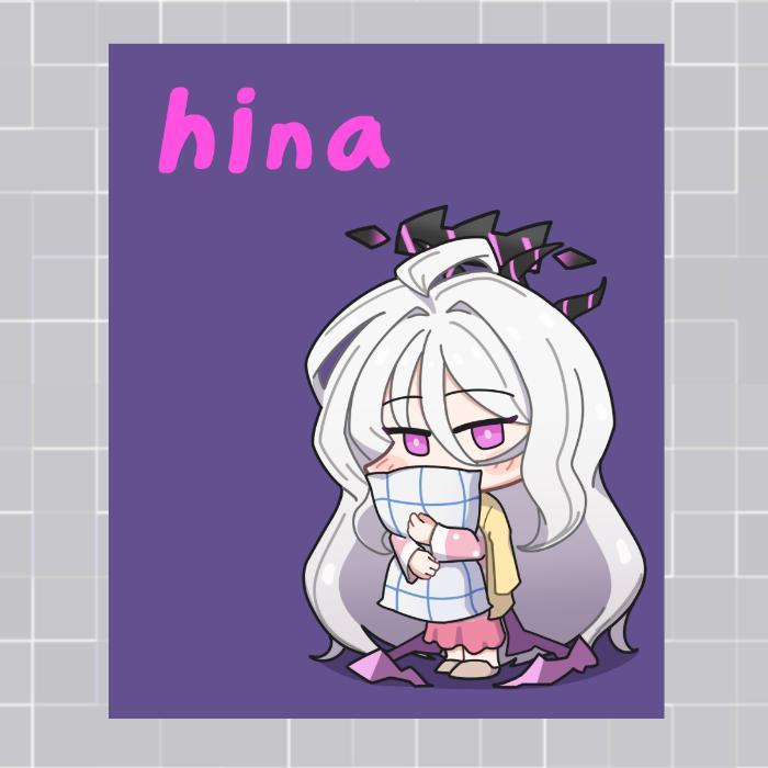 베개 히나 마우스패드