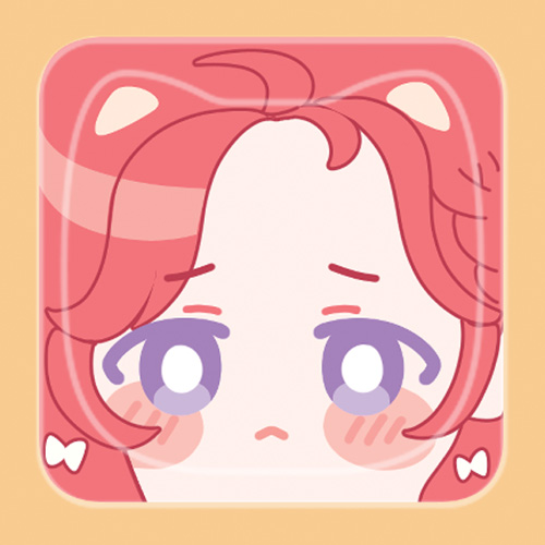 유즈 / 네코미미 키캡