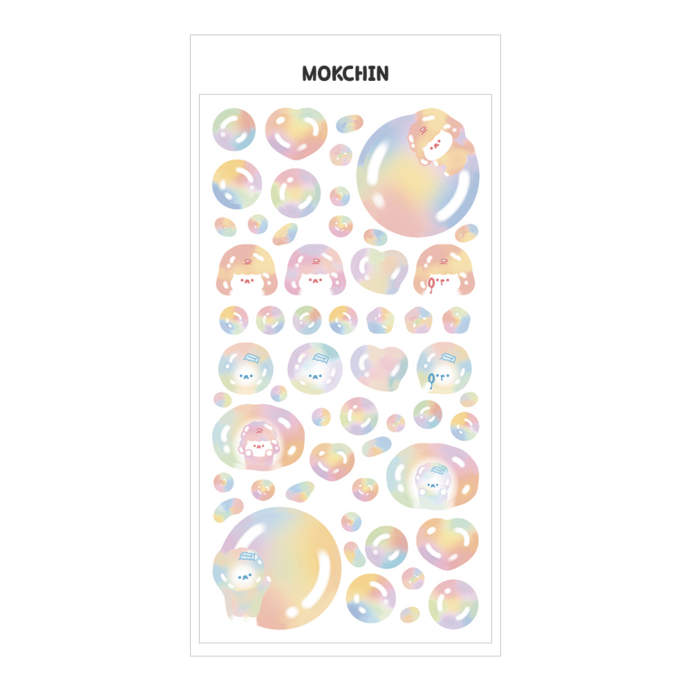 목욕탕친구들 버블 버블 스티커