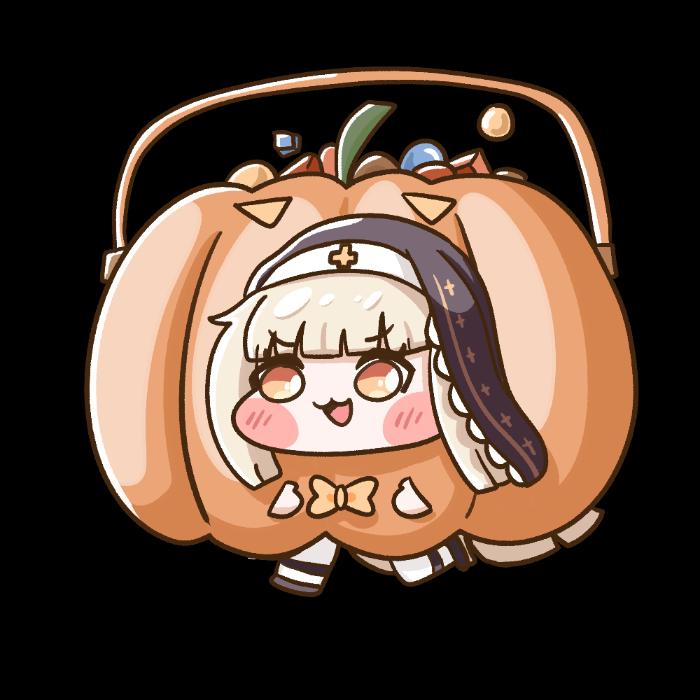 호박 스피키 아크릴 키링