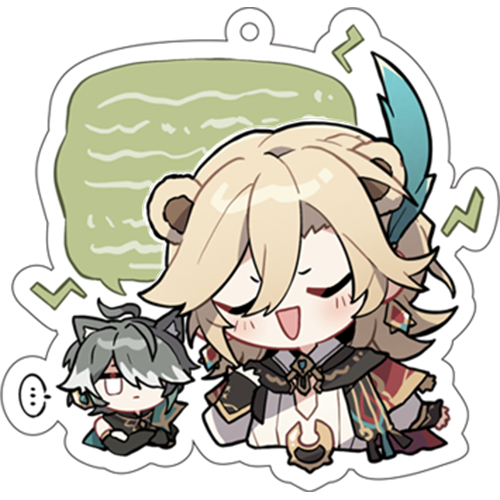 -할인중- 원신 카베 아크릴 키링