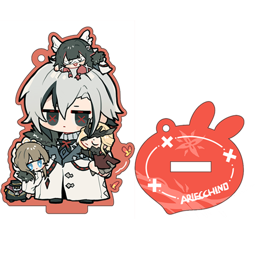 -할인중- 원신 아를레키노 아크릴 키링 스탠드