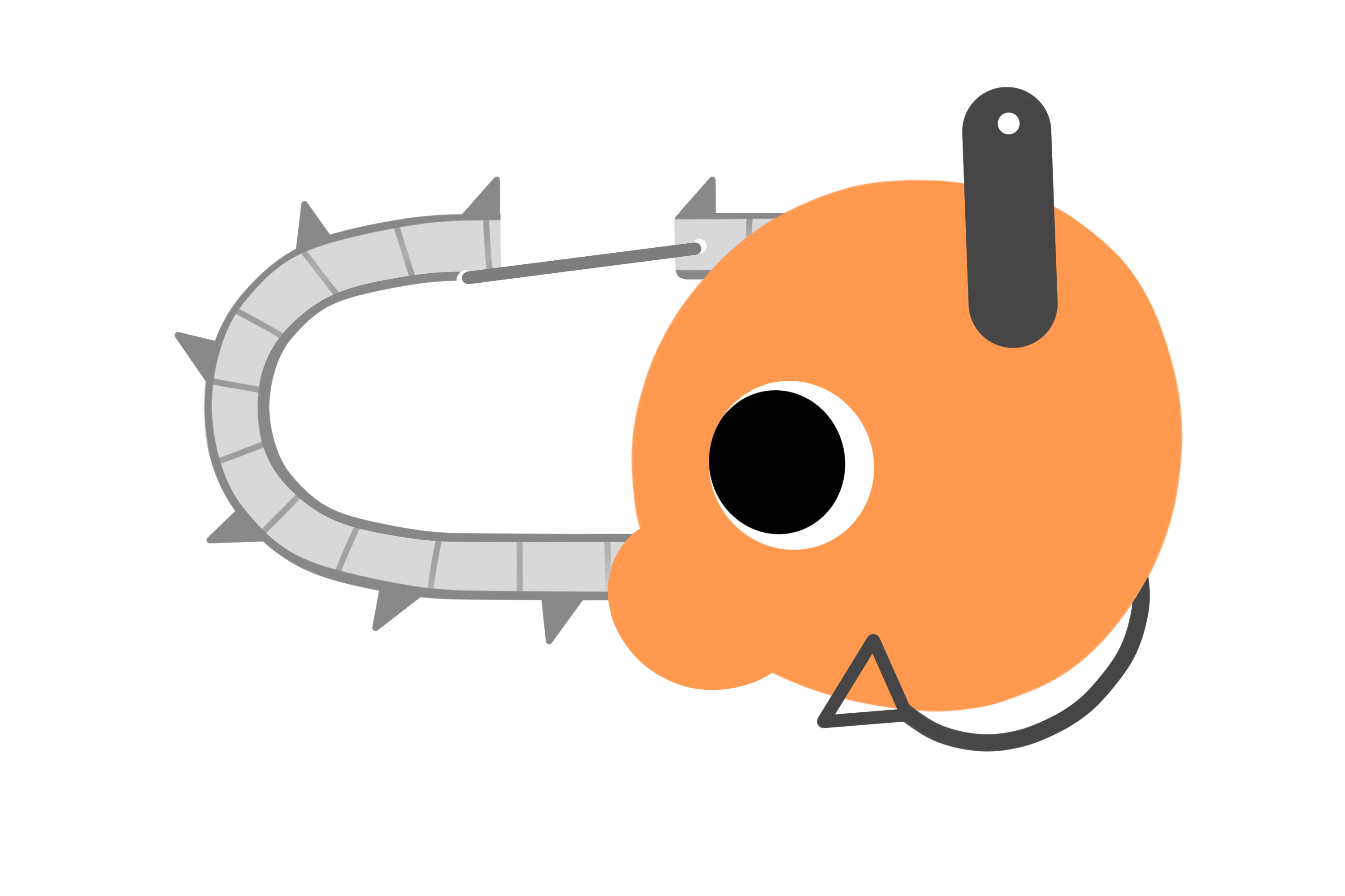 포치타 아크릴 카라비너