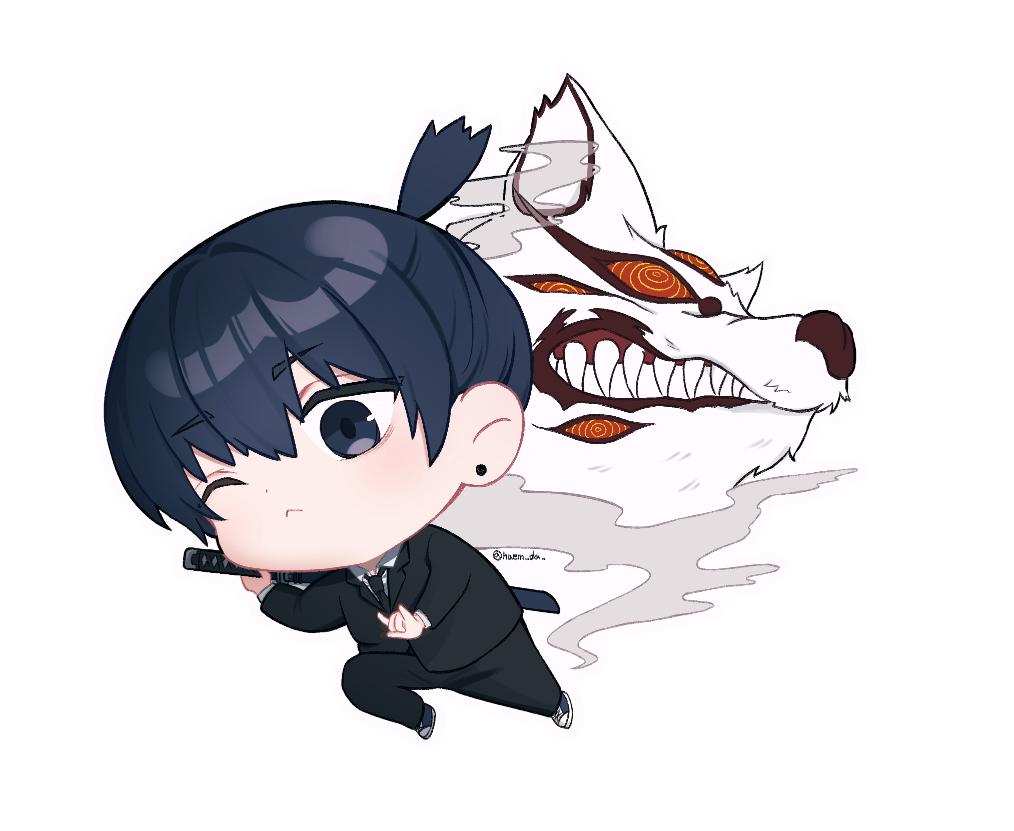 아키 SD 아크릴 키링