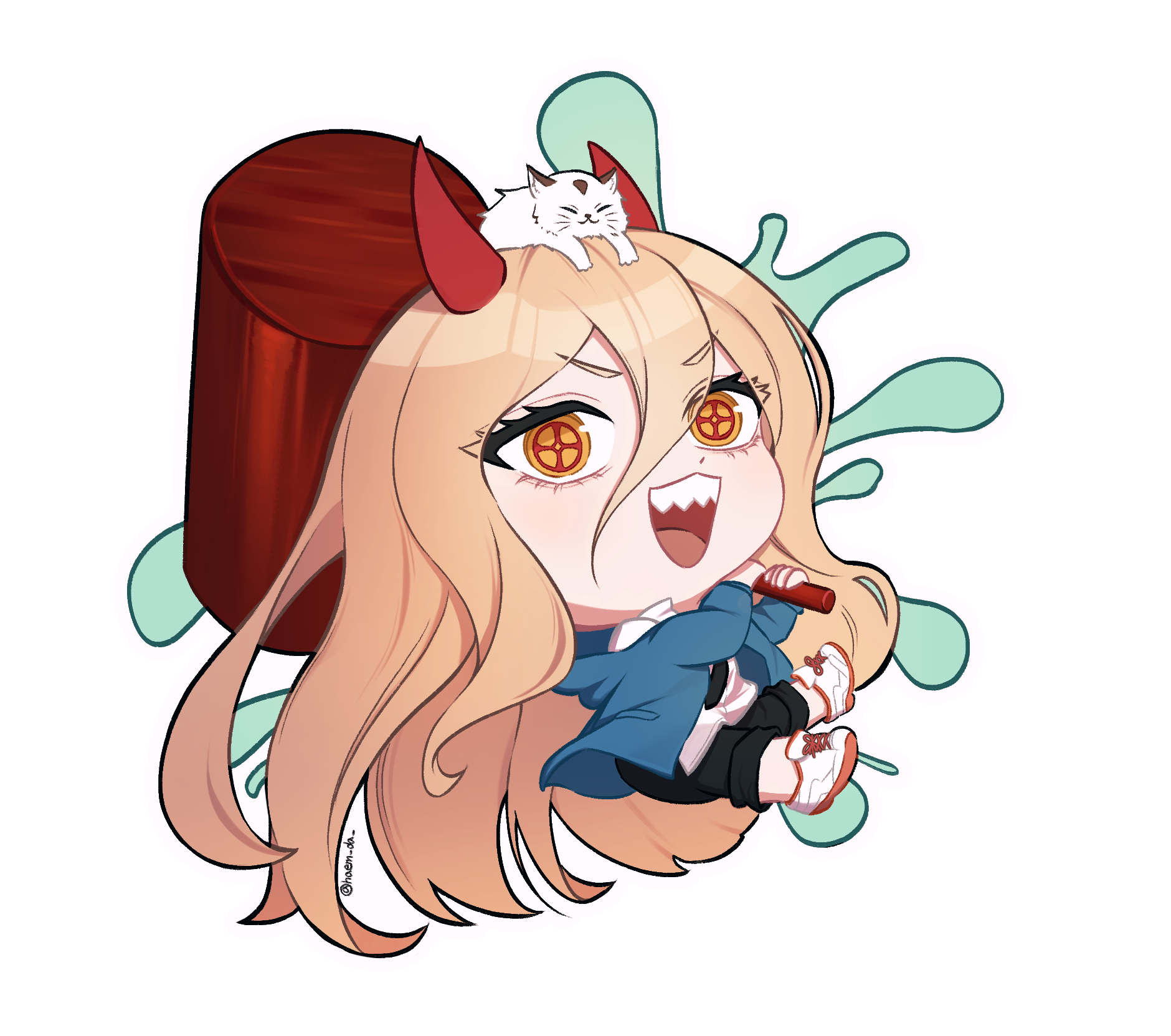 파워 SD 아크릴 키링