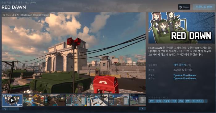 RED DAWN의 디지털 스팀키입니다. (얼리엑세스 게임)