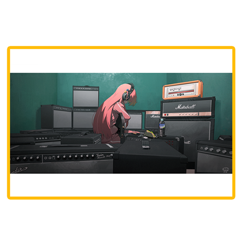 -할인중- 봇처더락 고토 히토리 색지