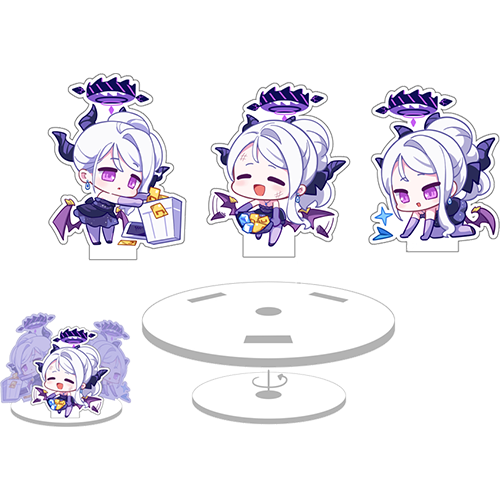 -할인중- 블루아키이브 드레스 히나 회전 아크릴 스탠드