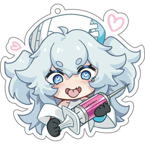 -할인중- 뉴럴클라우드 플로렌스 아크릴 키링