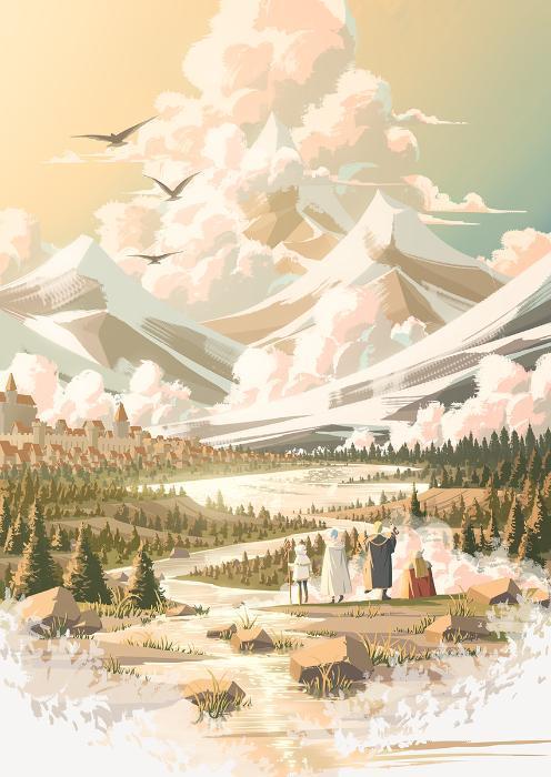 프리렌 대형 엽서세트