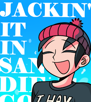 OST엽서-jackin\\\' it in at sandiego