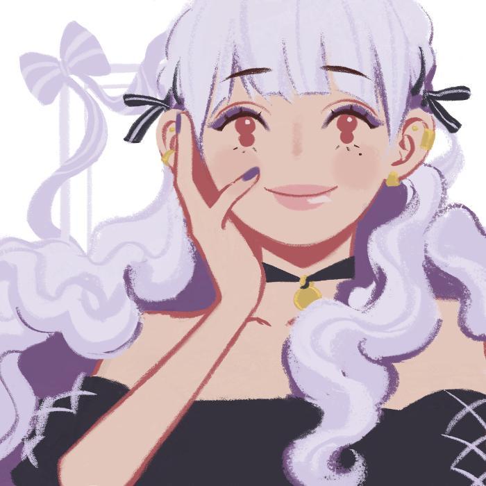 사각 엽서 - 퍼플