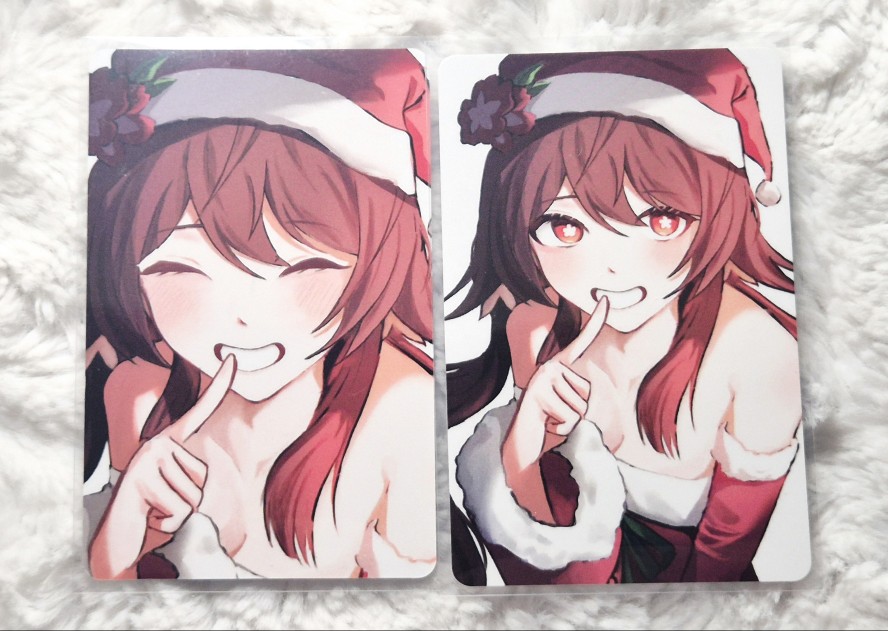 산타 호두 포토카드