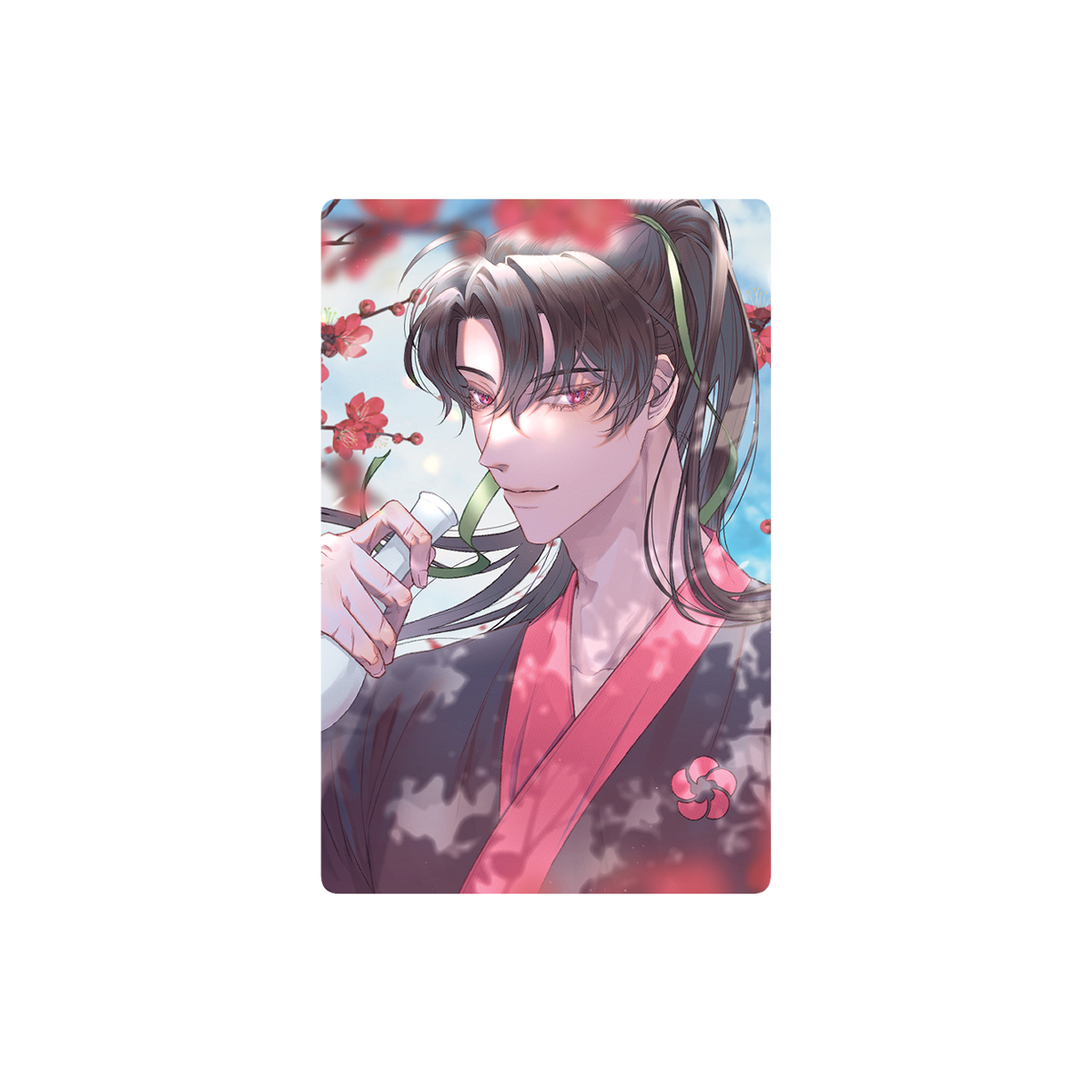 청명 매화 포토카드