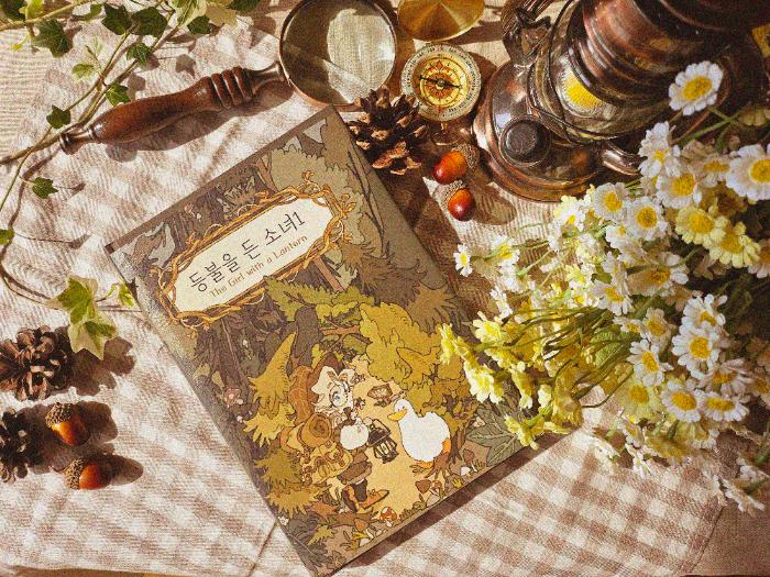 <등불을 든 소녀1>