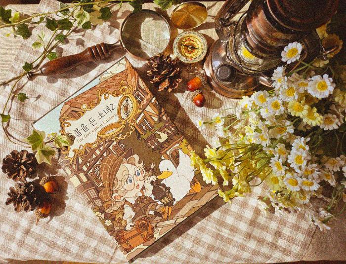 <등불을 든 소녀2>