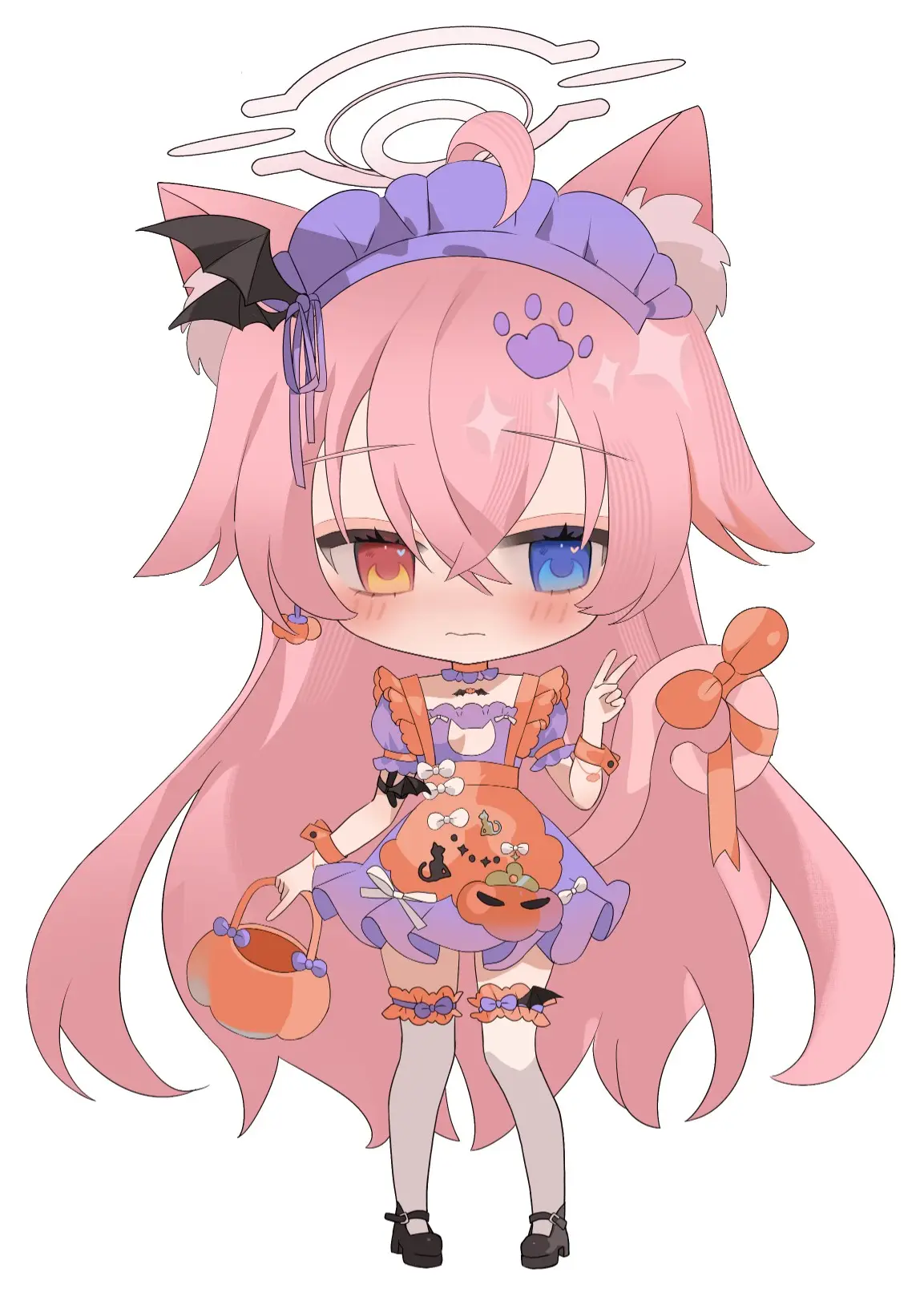 호시노 SD 할로윈 메이드 스탠드