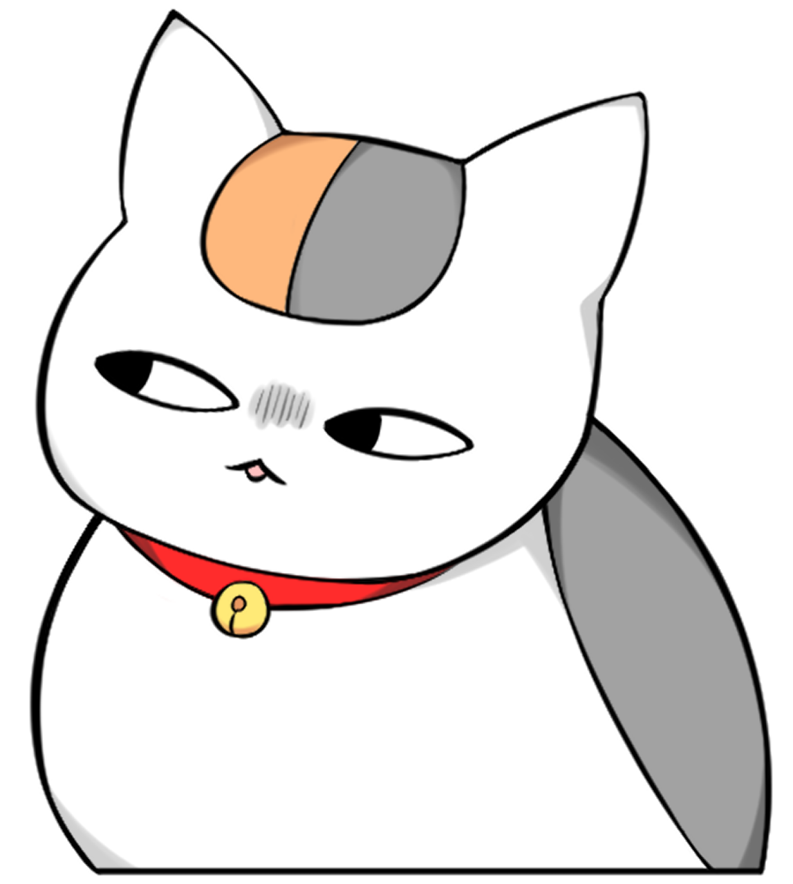 째려보는 냥코센세