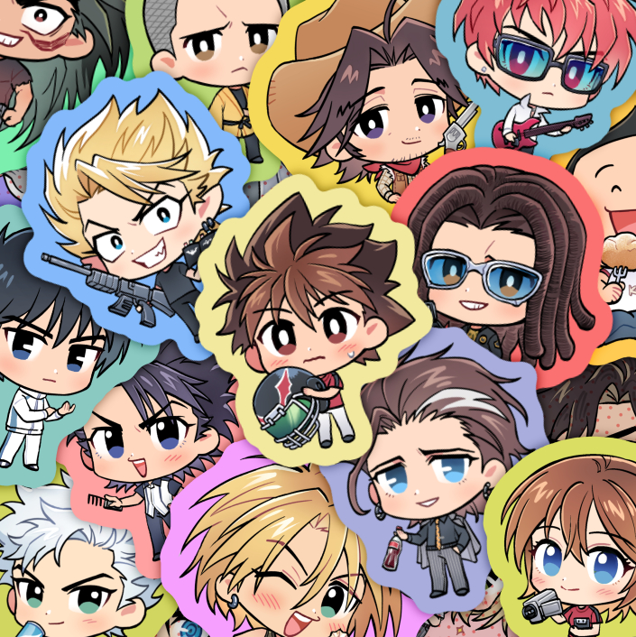 아크릴 블록 및 스티커